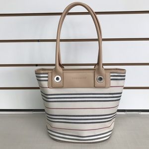 BURBERRY LONDON SMALL TOTE BAG VGC